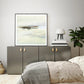 Wall Art 50cmx50cm Atmospheric Edge Canvas Black Frame