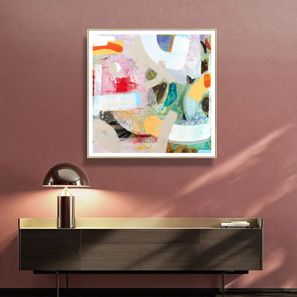 Wall Art 50cmx50cm Changed My Mind IV by Aleah Koury Canvas