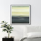 Wall Art 50cmx50cm Land of Serenity Canvas Black Frame
