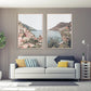 Wall Art 50cmx70cm Italy Positano 2 Sets Canvas Wood Frame
