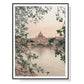Wall Art 50cmx70cm Rome City Canvas Black Frame - Home &
