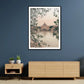 Wall Art 50cmx70cm Rome City Canvas Black Frame - Home &