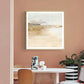 Wall Art 60cmx60cm Atmospheric Edge II Canvas Gold Frame