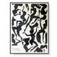 Wall Art 60cmx90cm Jazz Festival - Black Frame Canvas