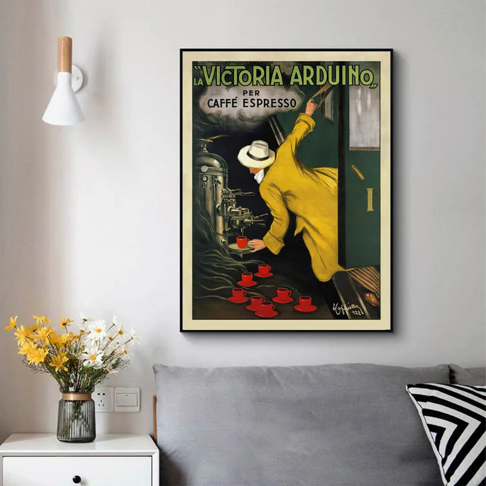 Wall Art 60cmx90cm Victoria Arduino Canvas Black Frame