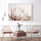 Wall Art - 70cm x 100cm Pure Protea II White Frame Canvas