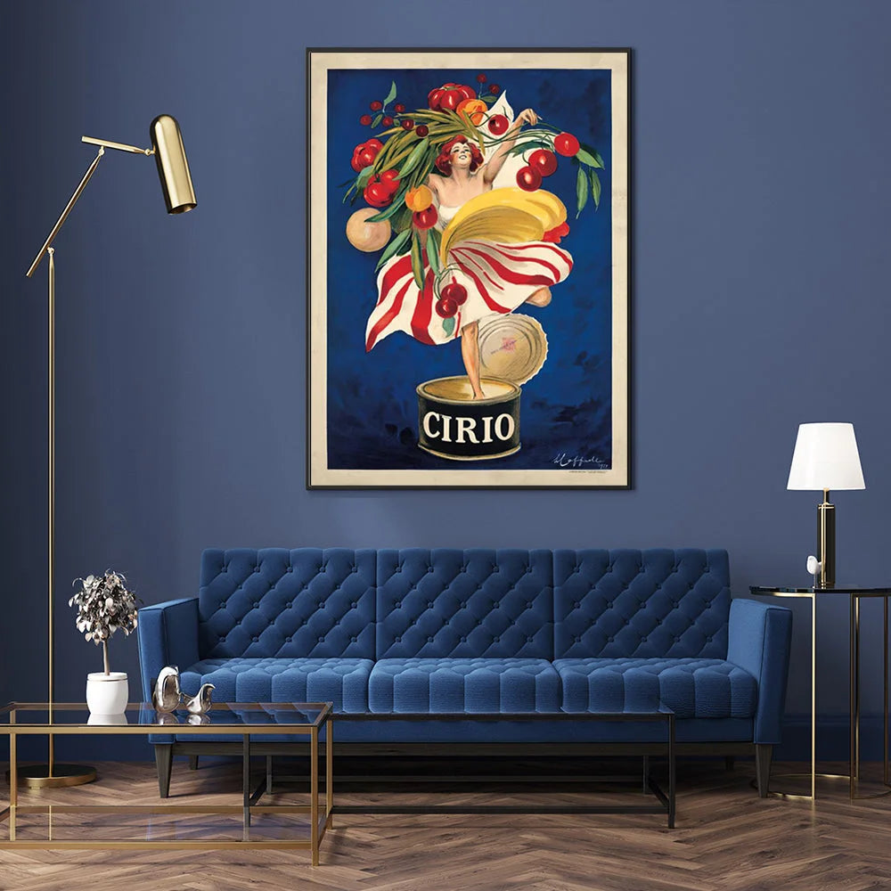 Wall Art 70cmx100cm Cirio By Leonetto Cappiello Canvas