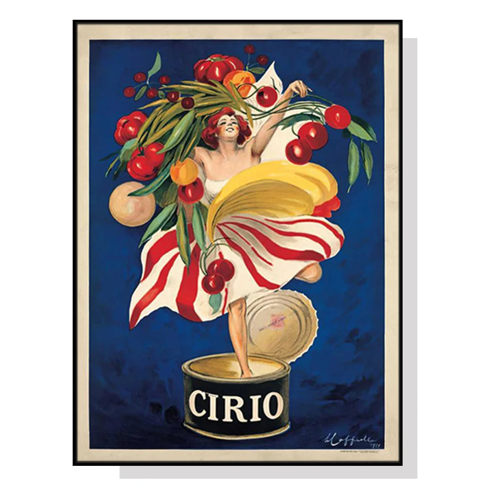 Wall Art 70cmx100cm Cirio By Leonetto Cappiello Canvas