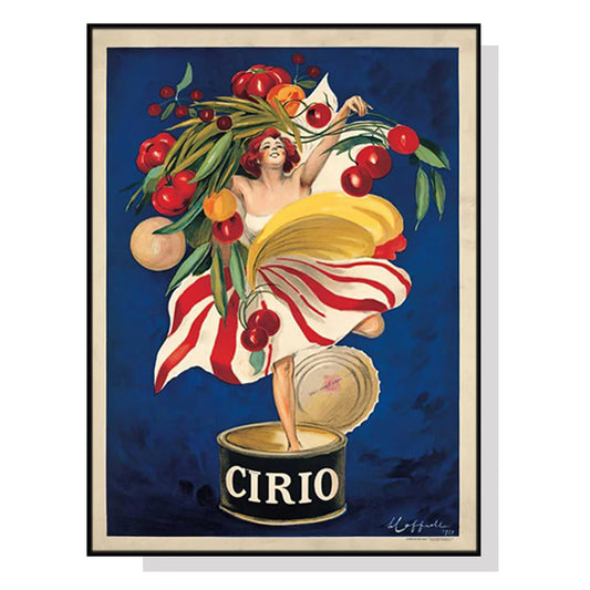 Wall Art 70cmx100cm Cirio By Leonetto Cappiello Canvas