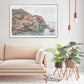 Wall Art 70cmx100cm Italy Cinque Terre Canvas Wood Frame