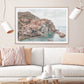 Wall Art 70cmx100cm Italy Cinque Terre Canvas Wood Frame