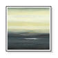 Wall Art 80cmx80cm Land of Serenity Canvas Black Frame