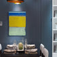Wall Art 90cmx135cm - Blue Yellow Green by Mark Rothko