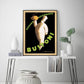 Wall Art 90cmx135cm - Buitoni with Black Frame Canvas