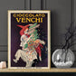 Wall Art 90cmx135cm - Cioccolato Venchi Vintage with Gold