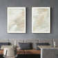 Wall Art Beige and Sage Green 2-Piece Set 60x90cm Gold