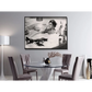 Wall Art Brigitte Bardot in the Bath Poster 70x100CM Black