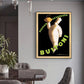 Wall Art Buitoni 50cmx70cm Black Frame Canvas - Home &
