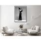 Wall Art Cher Music Black & White Poster 30x40CM Black