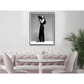 Wall Art Cher Music Black & White Poster 60x90CM Black