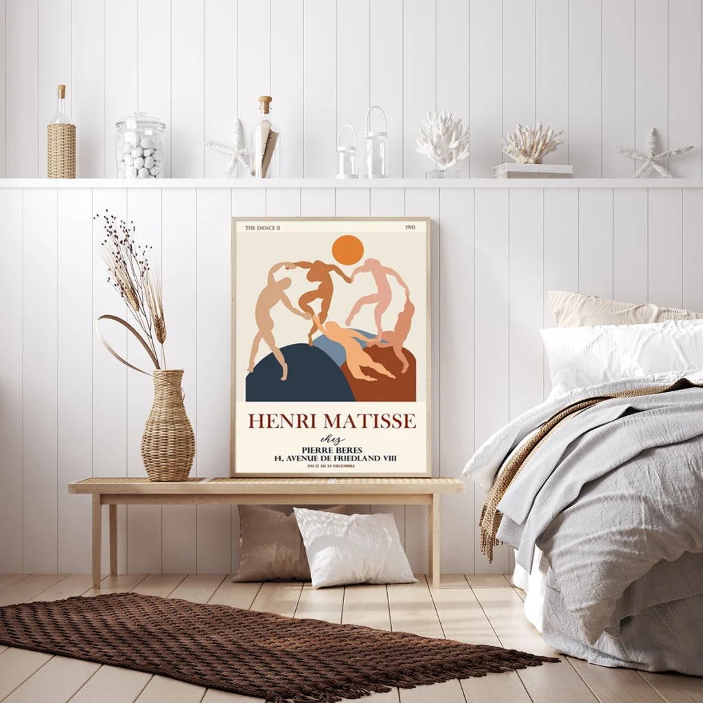 Wall Art Dancing by Henri Matisse Wood Frame Canvas 70cm x