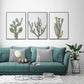 Wall Art Desert 50x70cm 3 Sets Black Frame Canvas - Home &