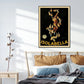 Wall Art Isolabella 50cmx70cm Black Frame Canvas - Home &