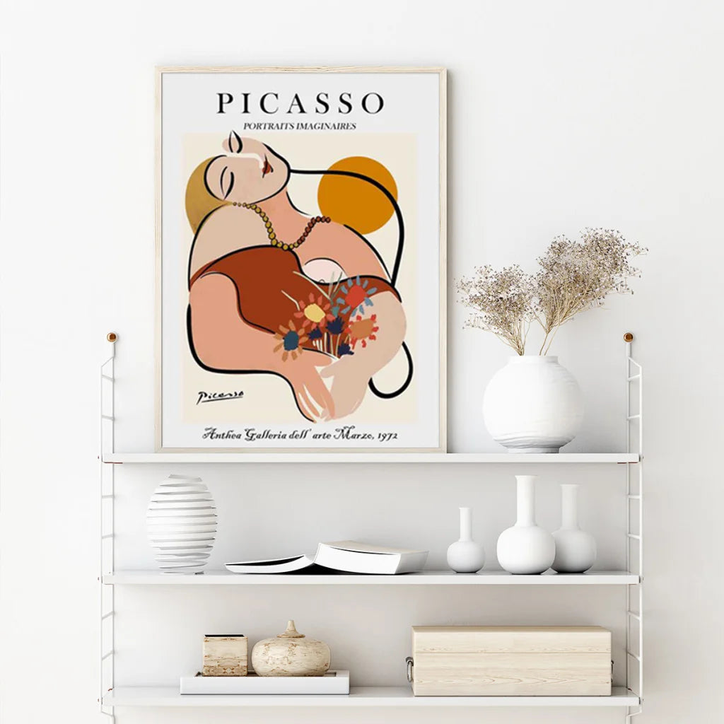 Wall Art Le Reve by Pablo Picasso Wood Frame Canvas