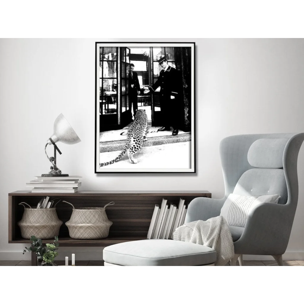 Wall Art Luxury Brand Leopard Jewelry Shop Poster 40x60cm