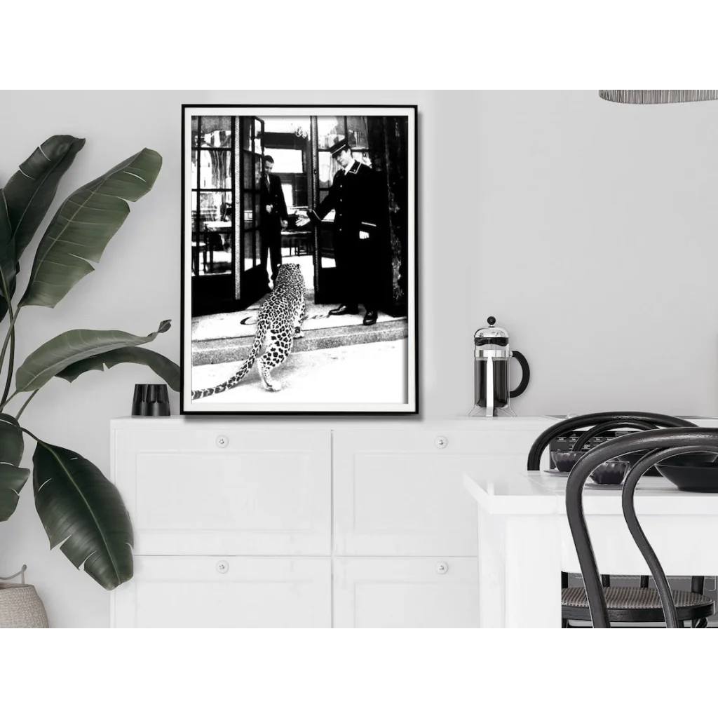 Wall Art Luxury Brand Leopard Jewelry Shop Poster 70x100cm