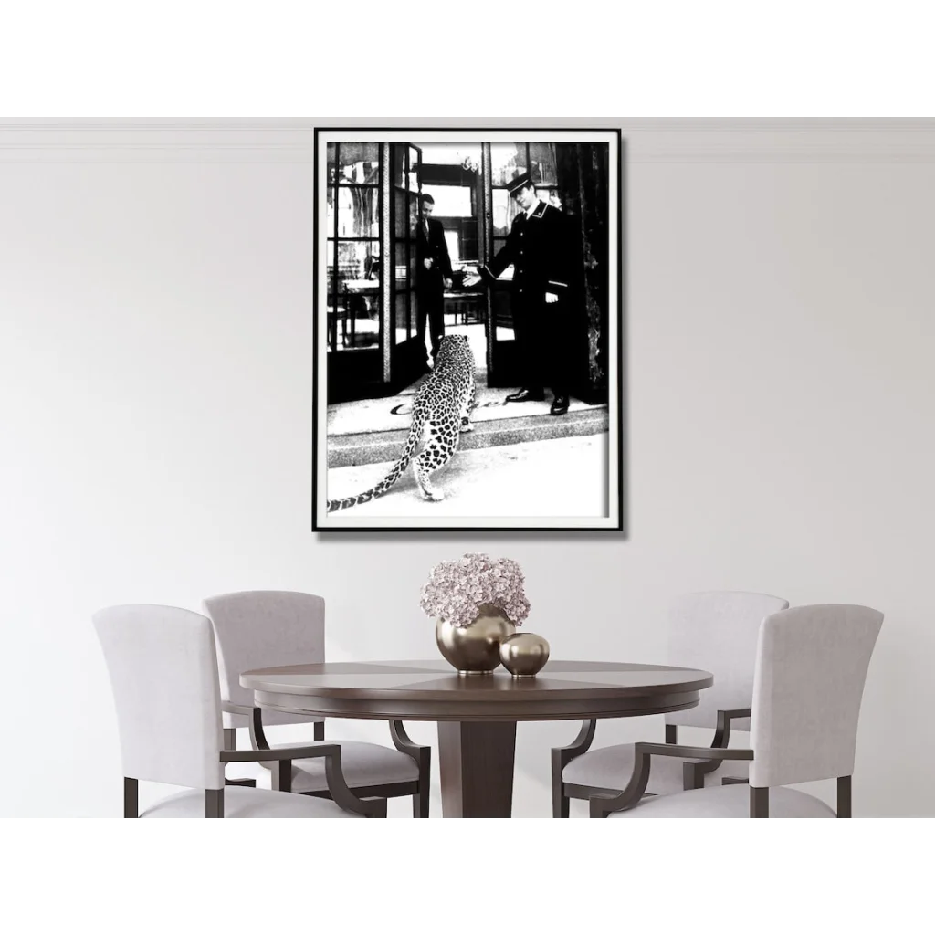 Wall Art Luxury Brand Leopard Jewelry Shop Poster 80x120cm