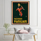 Wall Art Maccheroni Pianiciani 70cmx100cm Black Frame
