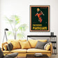 Wall Art Maccheroni Pianiciani 80cmx120cm Black Frame
