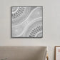 Wall Art Nayiri Bami 80x80cm Black Frame Canvas - Home &