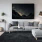 Wall Art Night Court 100cmx150cm Black Frame Canvas - Home