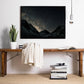 Wall Art Night Court 70x100cm Black Frame Canvas - Home &