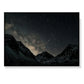 Wall Art Night Court 90cmx135cm Black Frame Canvas - Home &