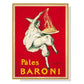 Wall Art Pates Baroni Pasta 80cmx120cm Gold Frame Canvas
