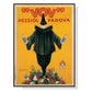 Wall Art Pezziol Padova 50cmx70cm Black Frame Canvas - Home