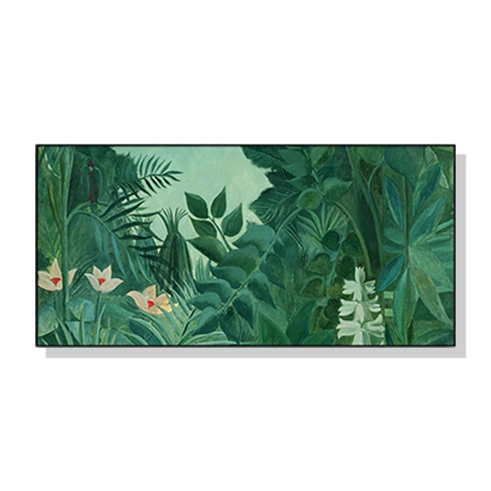 Wall Art The Equatorial Jungle Green Forest By Henri
