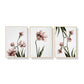 Wall Art Tulip Flower 3 Sets Gold Frame Canvas 60cm x 90cm