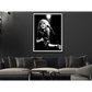 Wall Art Young Stevie Nicks in Concert Poster 60x90CM Black