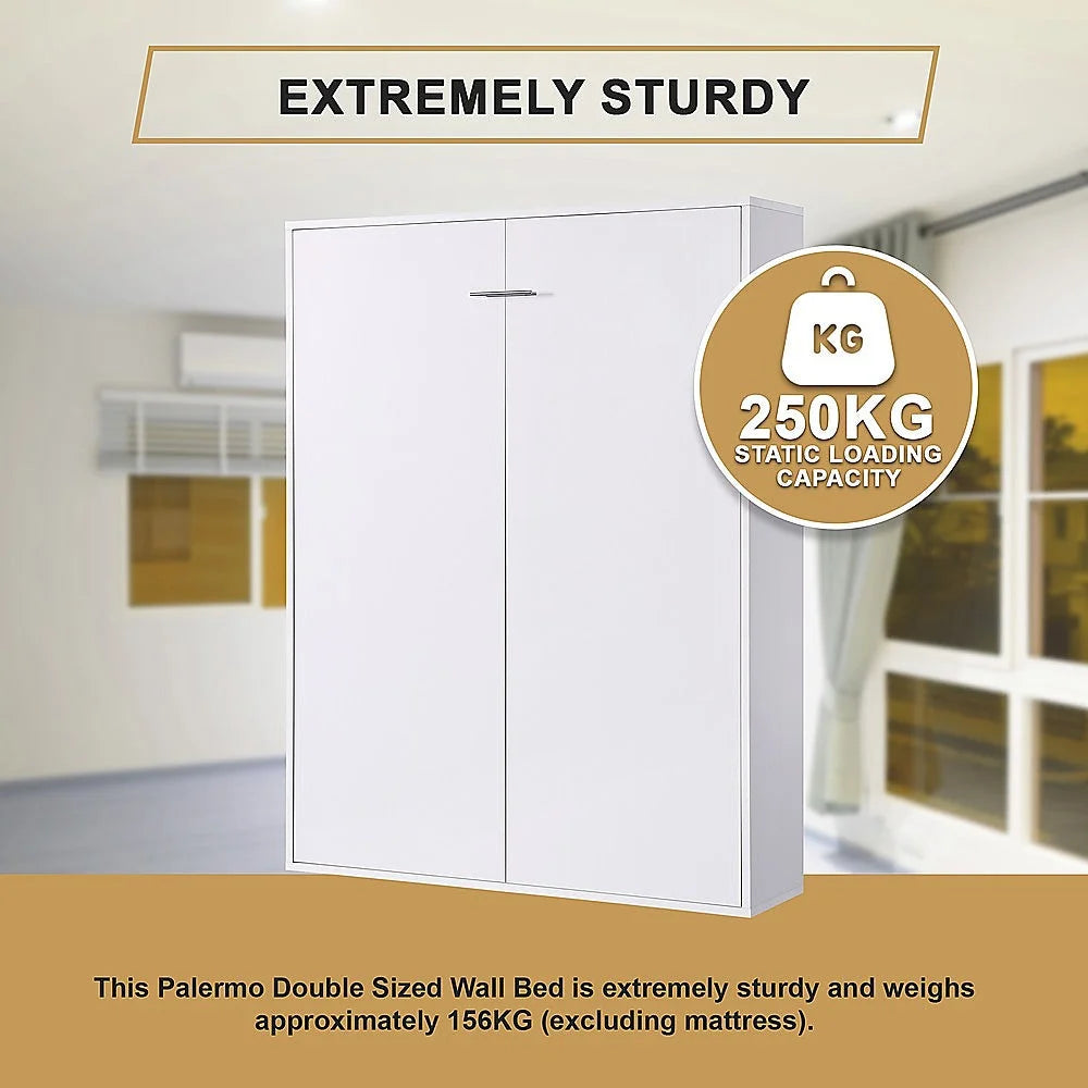 Wall Bed Double Size Diamond Edition Palermo