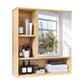 5cm storage cabinet with wall bathroom mirror medicine