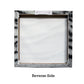 Wall Canvas Set of 3 Just Home Printed Blue Eyes Stripes