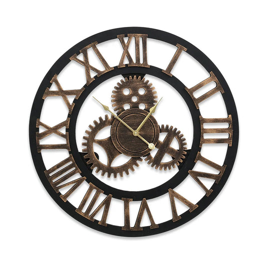 60cm wall clock with round clock face