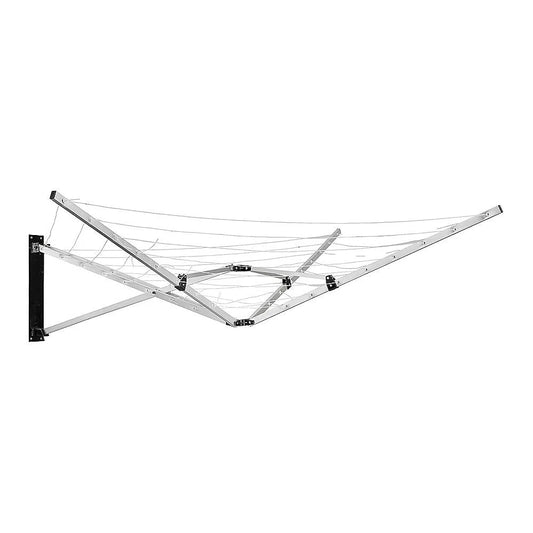 Wall Hang Clothes Airer Dryer 26m 5 Arm Mountable Washing