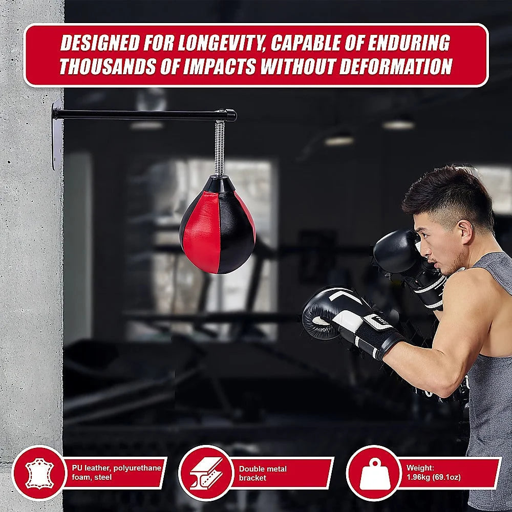Wall Hanging Boxing Punching Bag Speed Training Stress