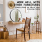 Wall Mirror Round Aluminum Frame 80cm BLACK (Set of 2)