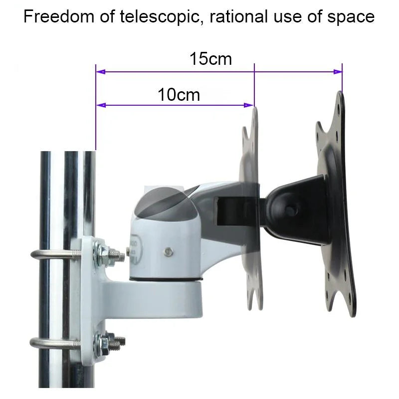 Wall Mount Monitor Stand - No Drilling Needed-1964932287208493059